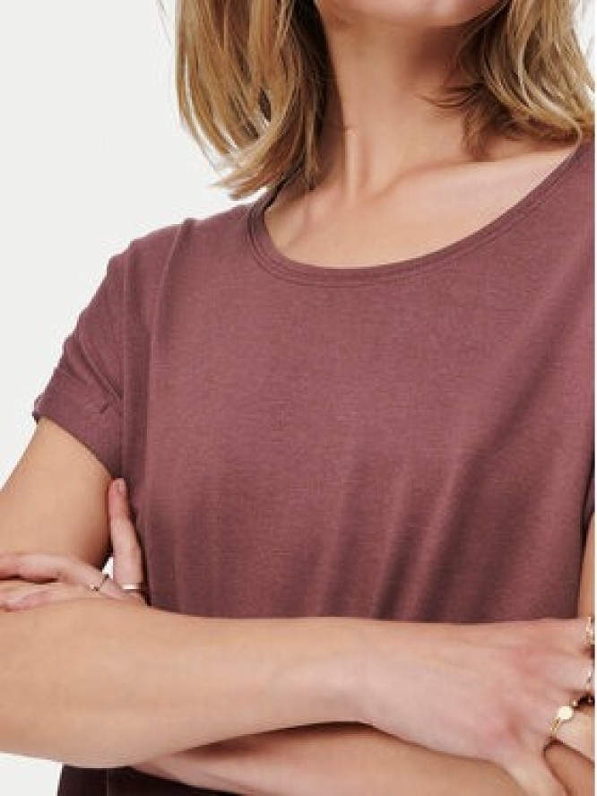 ONLY T-Shirt Moster 15106662 Różowy Regular Fit