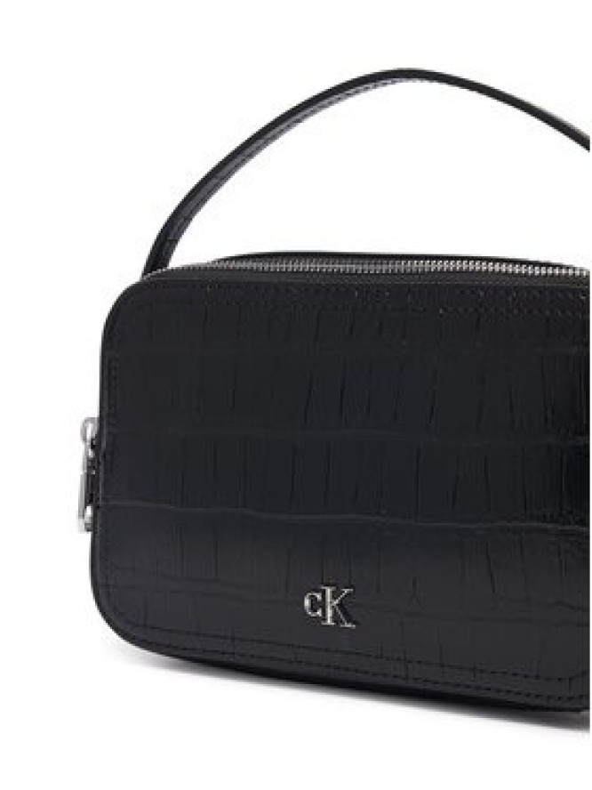 Calvin Klein Torebka Ck Croc Camera Bag LV04F3905G Czarny