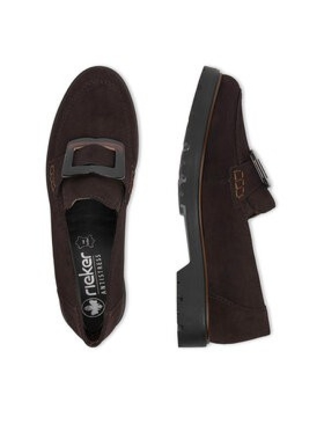 Rieker Loafersy CEO-45553-25 Brązowy ciemny