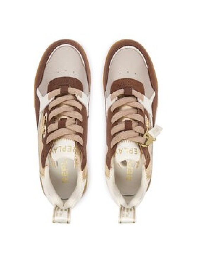 REPLAY Sneakersy Field W GWS9H .000.C0014L Złoty