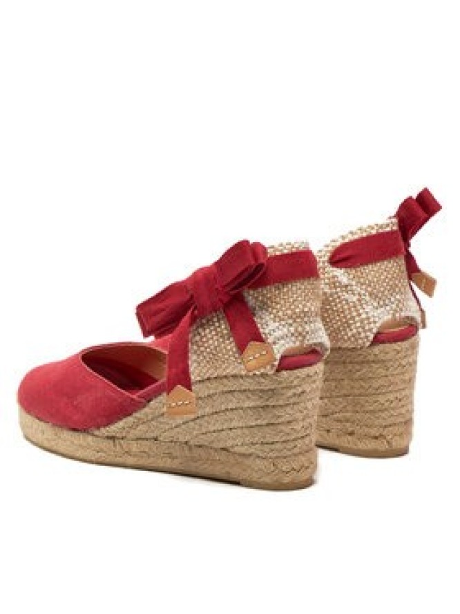 Castañer Espadryle Carina/6/002 021644 Czerwony