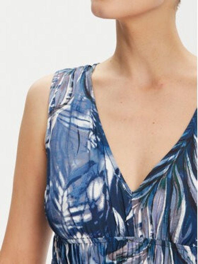 Tatuum Sukienka letnia Leti T2509.196 Granatowy Regular Fit