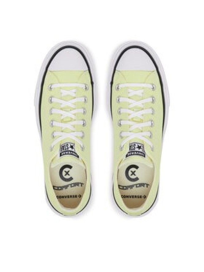 Converse Trampki Chuck Taylor All Star Lift Double Stack Platform A16283C Żółty