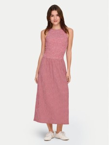ONLY Sukienka letnia Celle 15369284 Czerwony Regular Fit