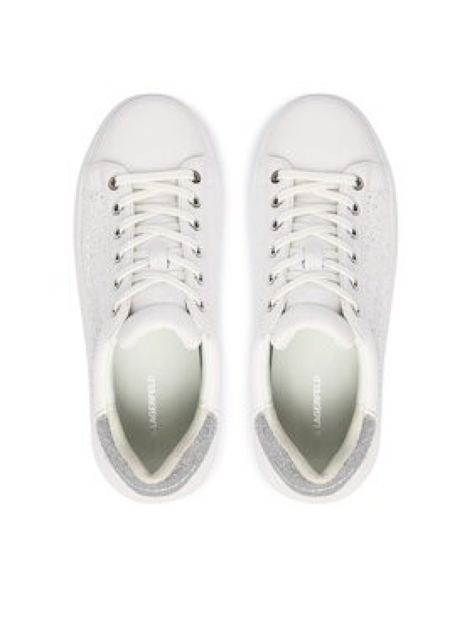 KARL LAGERFELD Sneakersy Kapri KL62556 Biały