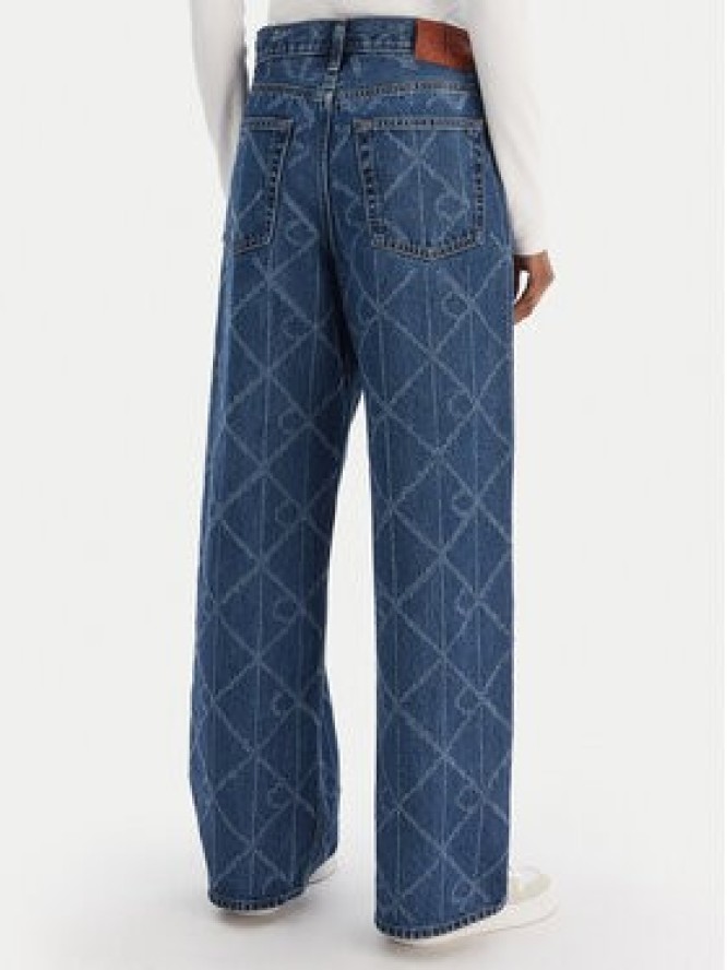 Calvin Klein Jeans Jeansy Low Rise Baggy LV047D709G Niebieski Loose Fit