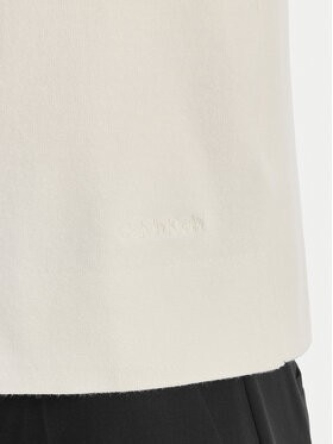 Calvin Klein T-Shirt LV147E303G Écru Regular Fit