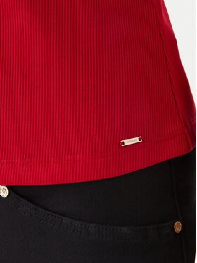 Morgan Bluzka 251-DELI Czerwony Slim Fit