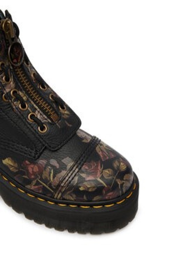 Dr. Martens Trapery Sinclair Decayed Roses Tumbled Nappa DM32050001 Czarny