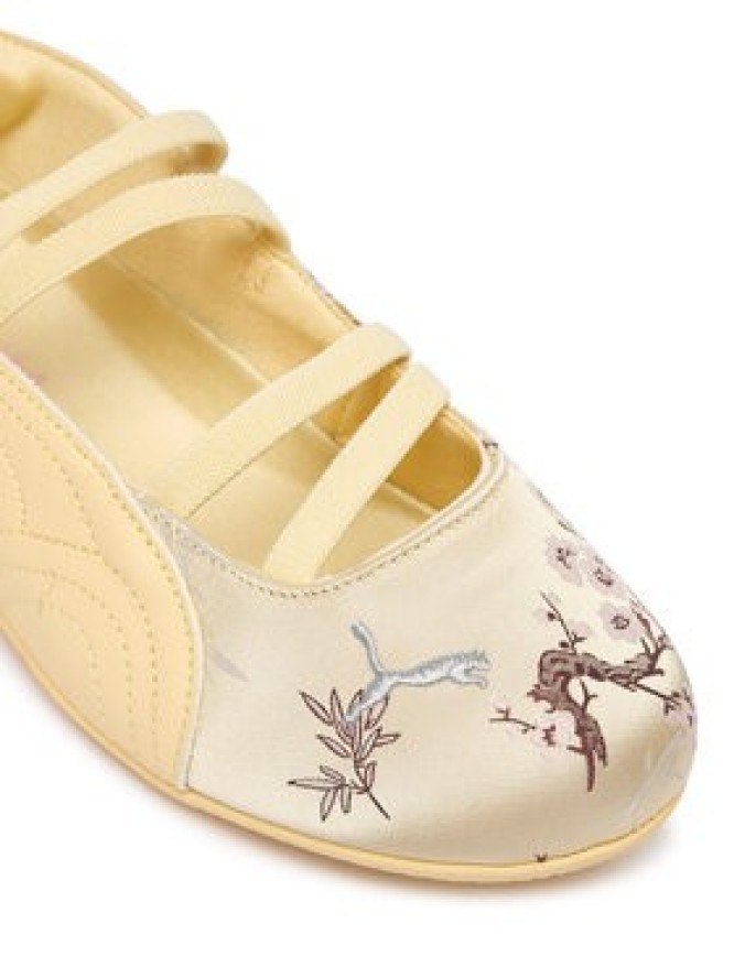 Puma Baleriny Speedcat Ballet Silky 408425 Żółty jasny