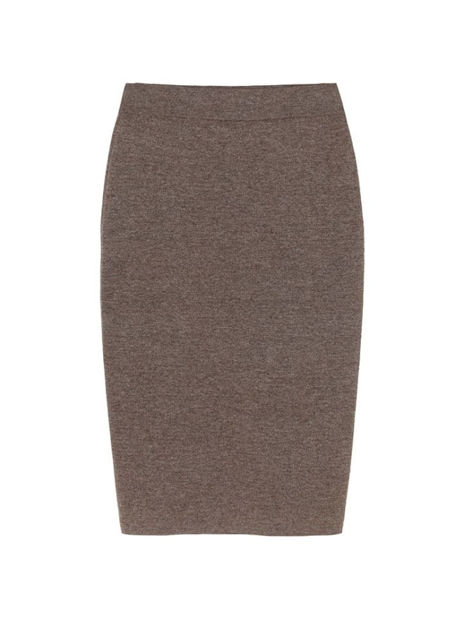 TATUUM Spódnica "Gemeta 1" w kolorze brązowym rozmiar: S