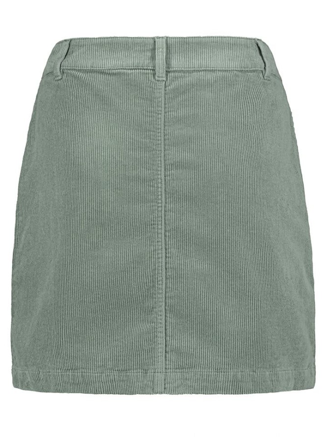 Eight2Nine Spódnica sztruksowa w kolorze zielonym rozmiar: M