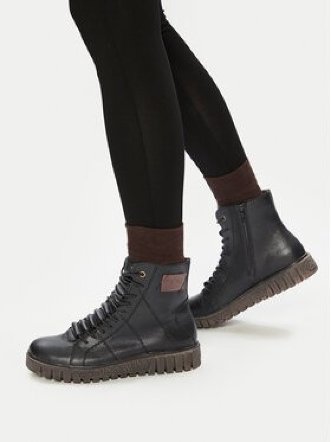 Rieker Trzewiki Y3421-00 Czarny