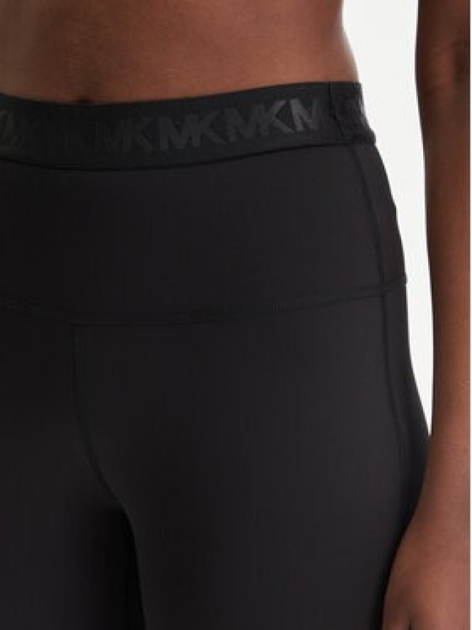 MICHAEL Michael Kors Legginsy MR631X5KND Czarny Slim Fit