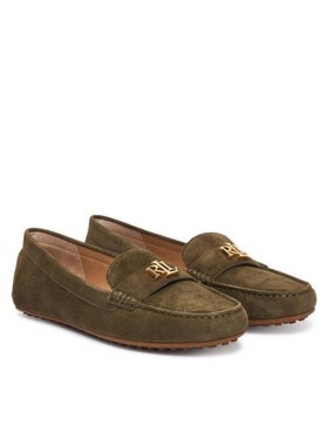 LAUREN RALPH LAUREN Mokasyny Barnsbury 802821629036 Zielony