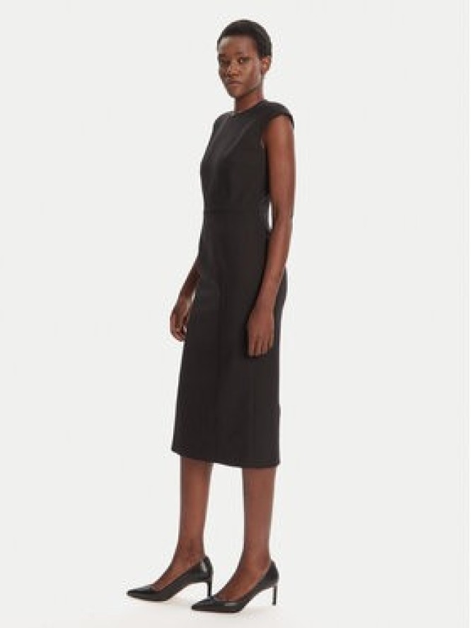 HUGO Sukienka koktajlowa Karami 50542651 Czarny Regular Fit