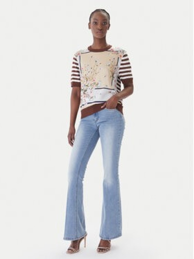 Liu Jo Jeansy UA6015 D0318 Niebieski Flare Fit