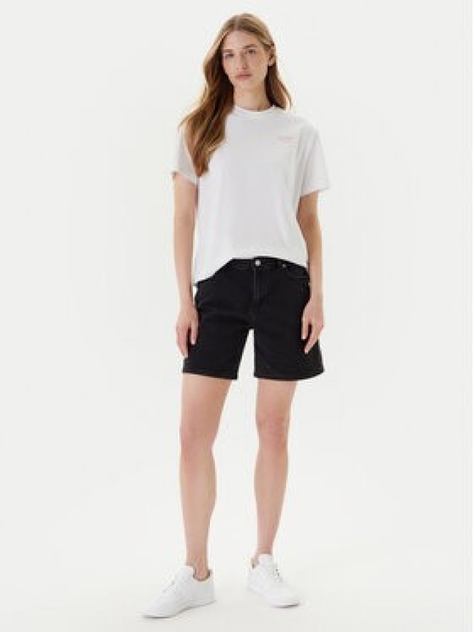 Mustang Szorty jeansowe Jodie 1016562 Czarny Regular Fit