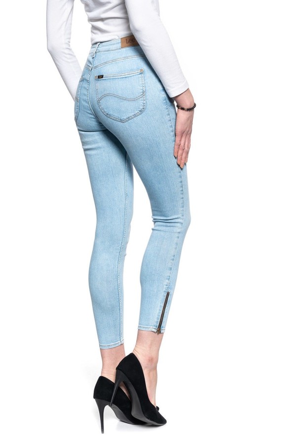 SPODNIE DAMSKIE LEE SCARLETT HIGH LIGHT COROVAL L31BMFOC 112107027