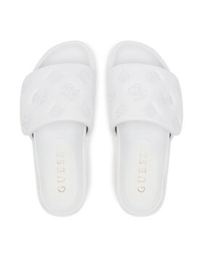 Guess Klapki FLJFA2ELE19 Biały