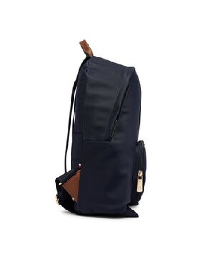 Tommy Hilfiger Plecak Popette Dome Backpack Corp AW0AW19243 Granatowy