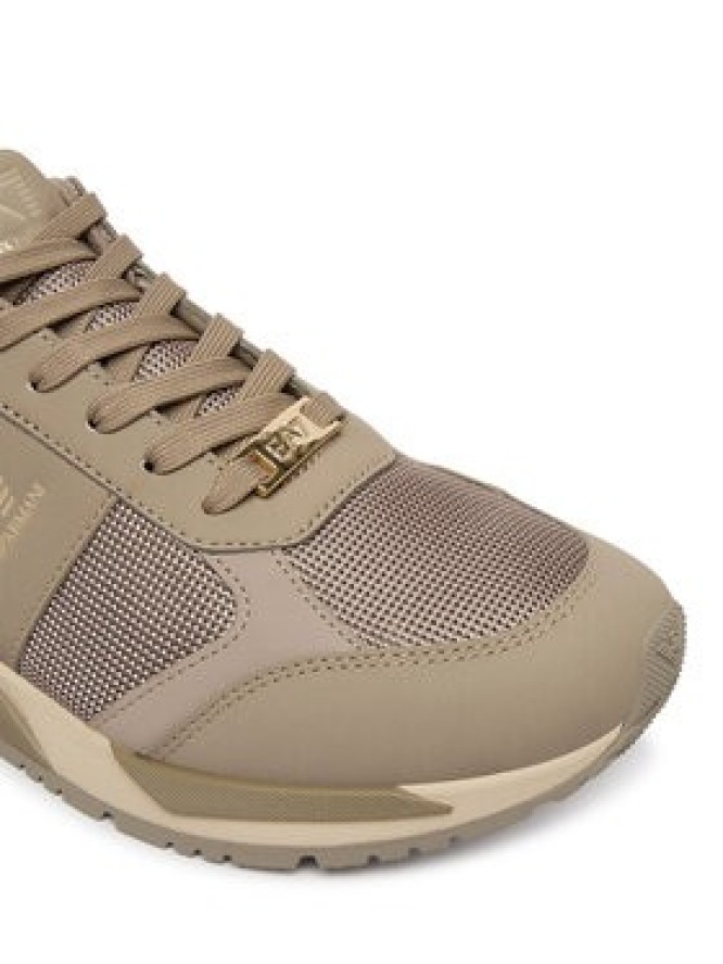 EA7 Emporio Armani Sneakersy 7X000656 AF13550 MZ697 Brązowy