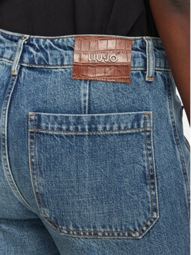 Liu Jo Jeansy UF6196 D4854 Niebieski Flare Fit