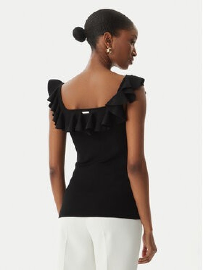 MICHAEL Michael Kors Bluzka MS661G033D Czarny Slim Fit