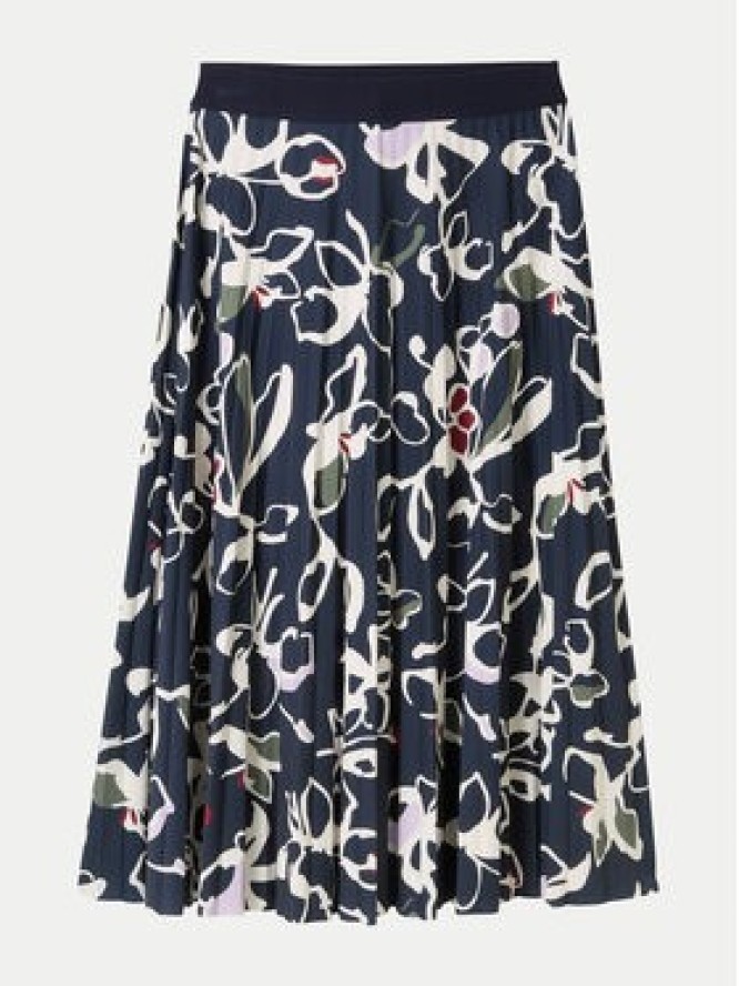 Tom Tailor Spódnica plisowana 1043057 Granatowy Regular Fit