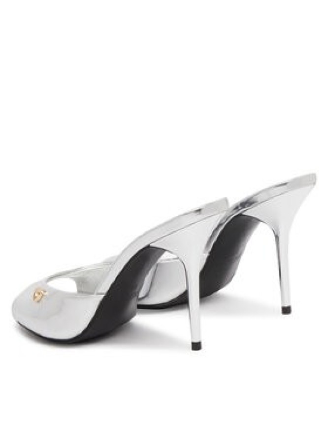 LOVE MOSCHINO Klapki JA28209G0OJE090B Srebrny