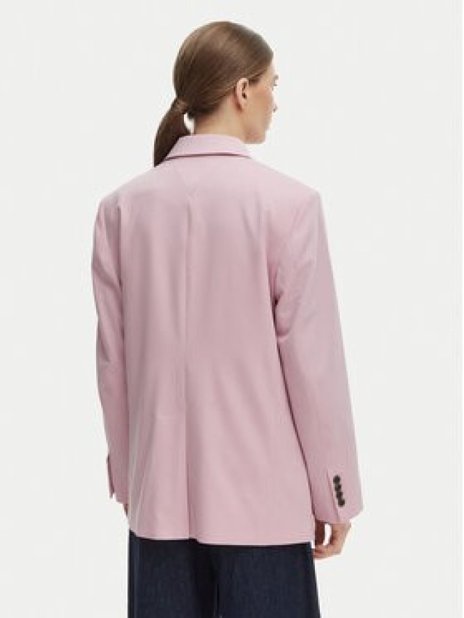 Tommy Hilfiger Marynarka WW0WW50784 Różowy Relaxed Fit