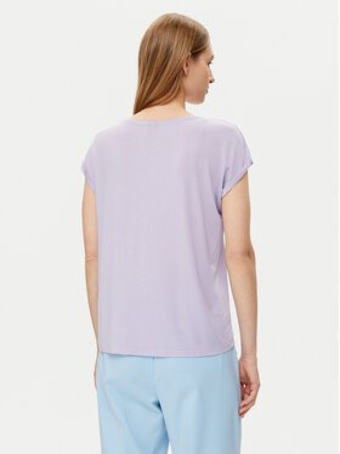 Vero Moda T-Shirt Ava 10284468 Fioletowy Regular Fit