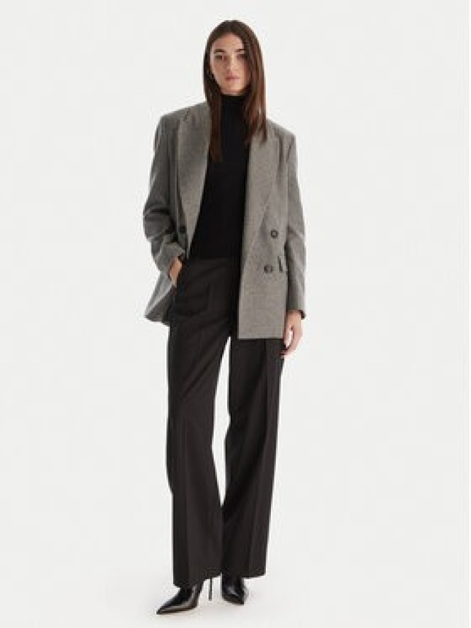 PINKO Marynarka Amora Giacca 106099 A2ZU Szary Regular Fit