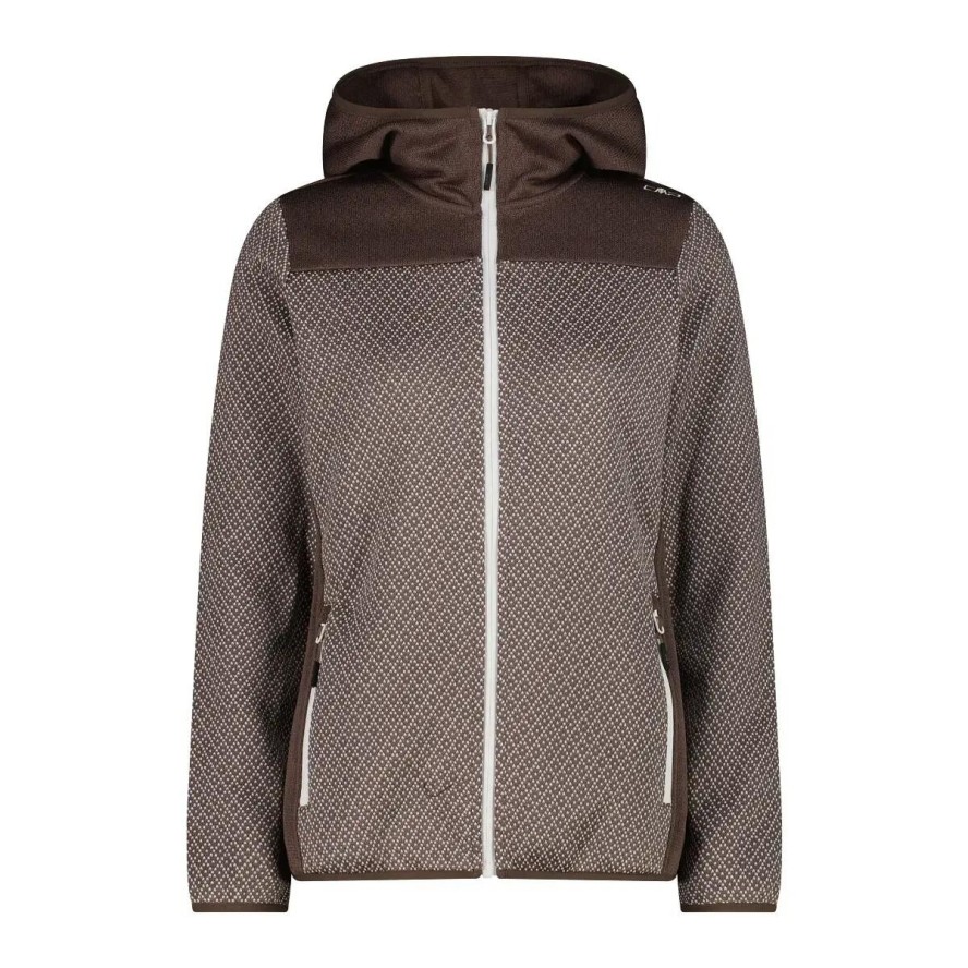 Polar z kapturem dla kobiet CMP Knit Tech