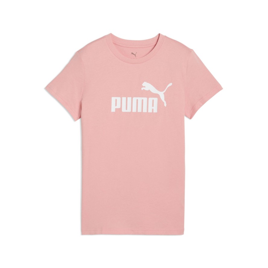 Damska koszulka z logo ESS No. 1 PUMA Pink Fruit