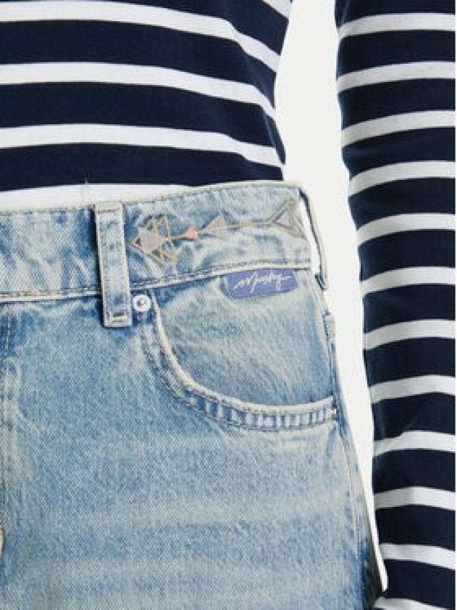 Mustang Jeansy Madison 1016929 Niebieski Wide Fit