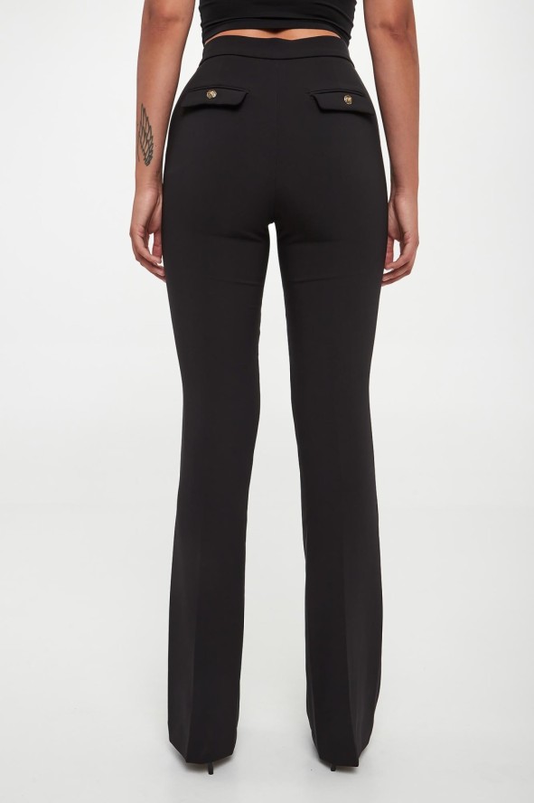 Spodnie damskie z krepy ELISABETTA FRANCHI