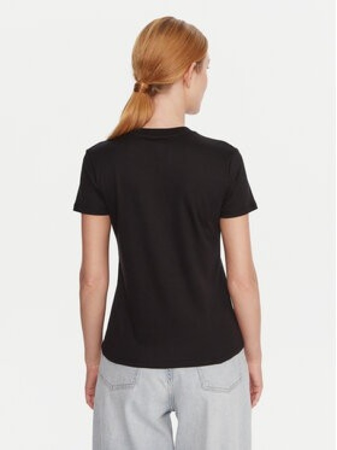 Calvin Klein T-Shirt LV044D201G Czarny Regular Fit