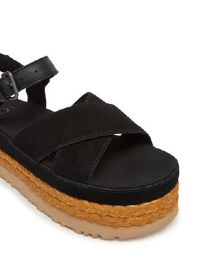 Ugg Espadryle W Aubrey Ankle Strap 1167471 Czarny