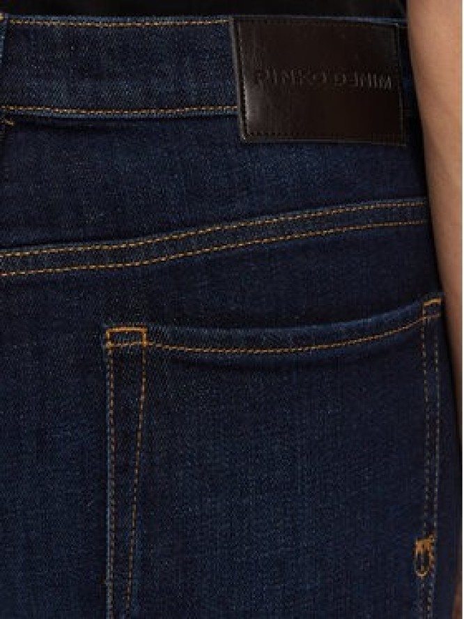 PINKO Jeansy 104608 A2DV Granatowy Skinny Fit