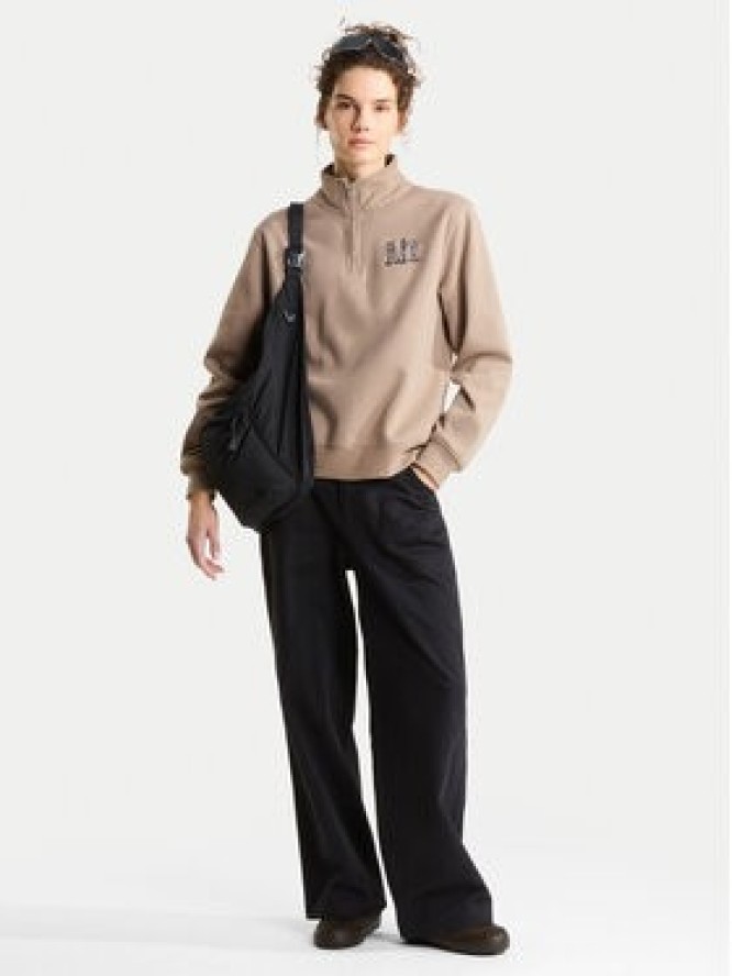 The North Face Bluza 1/4 Ski Embro NF0A8JAQ2H91 Beżowy Relaxed Fit