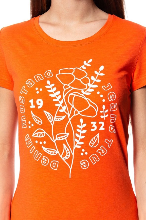 MUSTANG T SHIRT DAMSKI Alexia C Print 1009868 7096