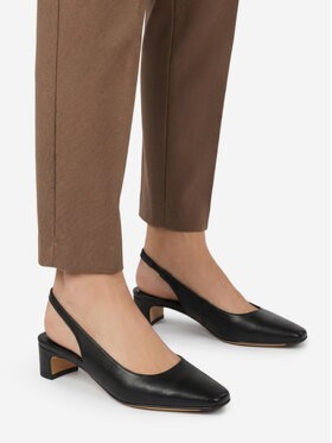 GINO ROSSI Czółenka EO-GL69-280 Czarny