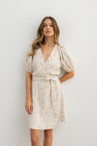 SUKIENKA LIVIA BEŻOWA XS - Flawless