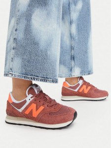 New Balance Sneakersy U5747FE Bordowy