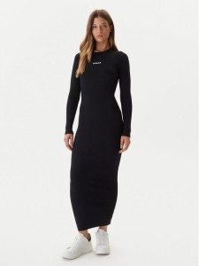 Guess Sukienka dzianinowa V5BK02 Z3JD2 Czarny Slim Fit