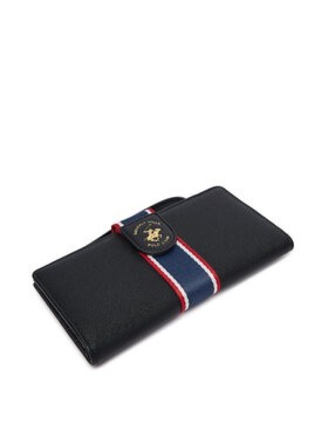 Beverly Hills Polo Club Portfel CEO-BHPC-W1-006-AW25 Czarny