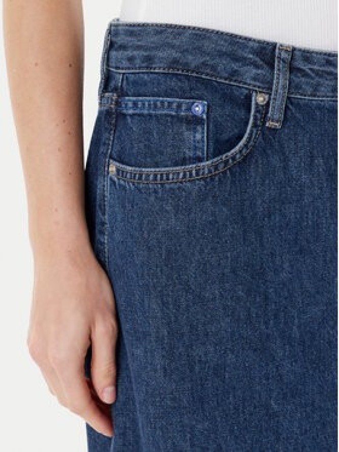 Karl Lagerfeld Jeans Spódnica jeansowa A3W12011 Niebieski Regular Fit