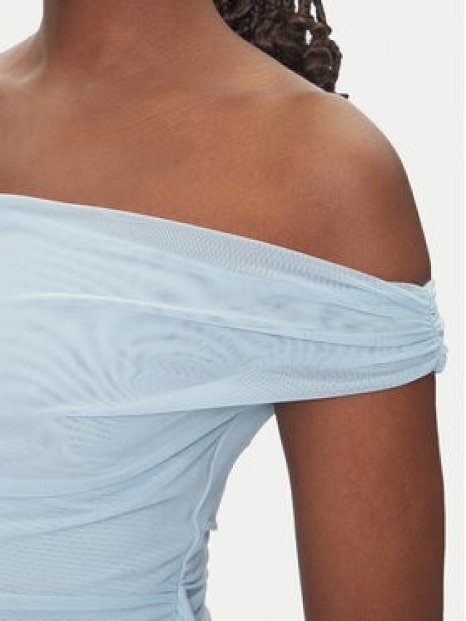 Bardot Sukienka koktajlowa 59512DB Błękitny Slim Fit