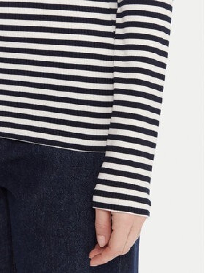 Tommy Hilfiger Bluzka WW0WW47309 Granatowy Slim Fit